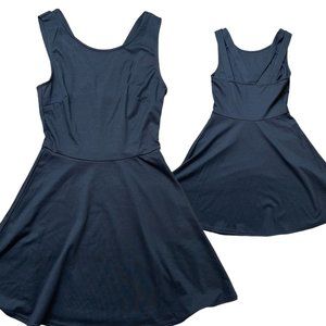 FB Sister Womens Dress Small S Black Fit & Flare Mini Sleeveless